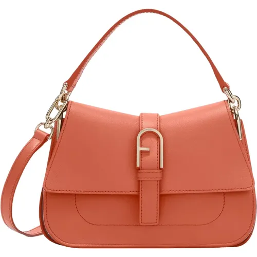 Handbags,Flow Top Handle Mini Tasche,Flow Mini Tasche mit Bogenverschluss,Avena Mini Top Handle Tasche - Furla - Modalova