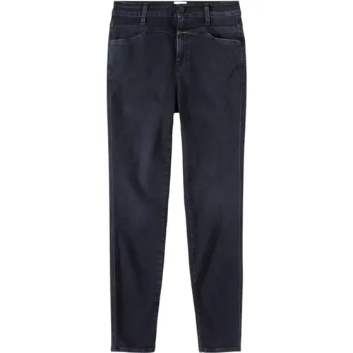 Hochwertige Skinny Pusher Lange Jeans , Damen, Größe: W28 - closed - Modalova