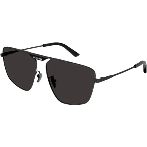 Stylische Piloten-Sonnenbrille in Schwarz , unisex, Größe: ONE Size - Balenciaga - Modalova