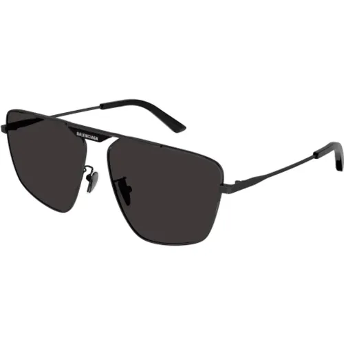 Stylische Piloten-Sonnenbrille in Schwarz - Balenciaga - Modalova