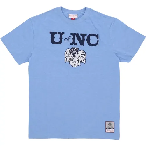 Ncaa Tar Heels Basketball Team Tee , Herren, Größe: S - Mitchell & Ness - Modalova