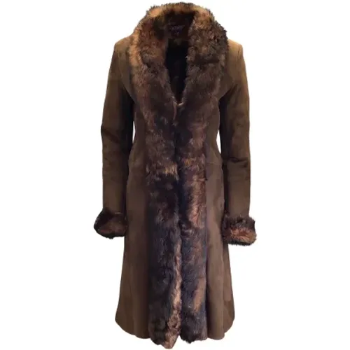 Pre-owned Fur outerwear , female, Sizes: M - Ralph Lauren Pre-owned - Modalova