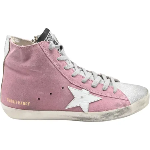 Francy Pink Sneakers - Authenticity Card Not Included , female, Sizes: 6 UK - Golden Goose - Modalova