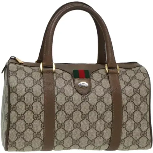 Pre-owned Leder reisetaschen - Gucci Vintage - Modalova