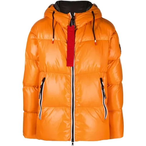 Carrot Padded Coat with High-Shine Finish , male, Sizes: S, XS, M - Peuterey - Modalova