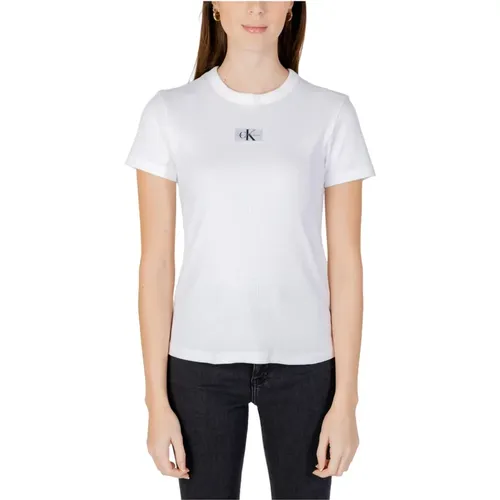 T-Shirts , female, Sizes: XL, S, L, M - Calvin Klein Jeans - Modalova