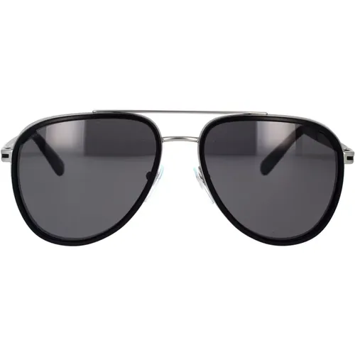 Unique Pilot Style Sunglasses with Polarized Lenses , female, Sizes: 57 MM - Bvlgari - Modalova