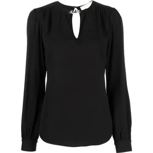 Schwarze Verzierte Casual Bluse - Michael Kors - Modalova