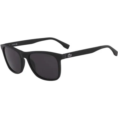 Matte /Grey Blue Sunglasses , male, Sizes: 56 MM - Lacoste - Modalova