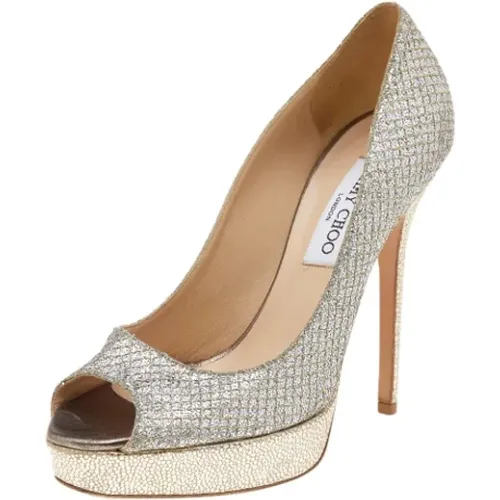Pre-owned Stoff heels , Damen, Größe: 38 EU - Jimmy Choo Pre-owned - Modalova