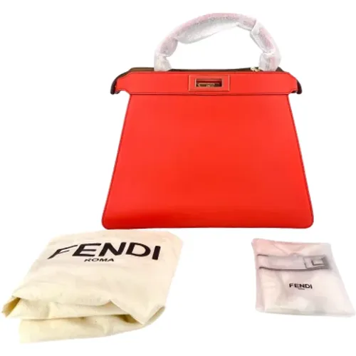 Gebrauchte Mehrfarbige Leder Peekaboo - Fendi Vintage - Modalova