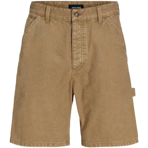 Bermuda Shorts Cotton Spring/Summer Collection , male, Sizes: M, XL, XS, L, S - jack & jones - Modalova