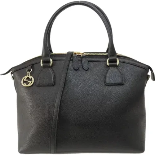 Pre-owned Leather totes , female, Sizes: ONE SIZE - Gucci Vintage - Modalova