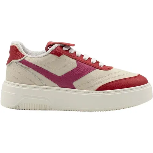 Women Shoes Sneakers RedOOS , female, Sizes: 4 UK, 6 UK, 5 UK - Pantofola D'Oro - Modalova