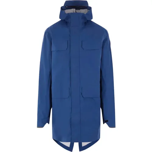 Blaue technische Parka mit Arctic Disc Patch - Canada Goose - Modalova