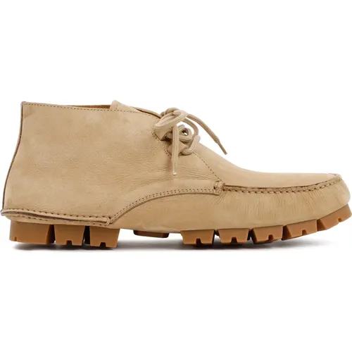 Leather Ankle Boots Ss23 , male, Sizes: 7 UK - Salvatore Ferragamo - Modalova