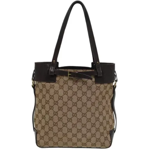 Pre-owned Canvas totes , female, Sizes: ONE SIZE - Gucci Vintage - Modalova