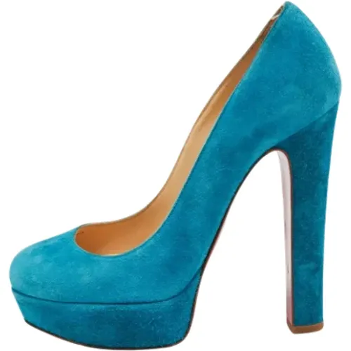Pre-owned Wildleder heels , Damen, Größe: 36 EU - Christian Louboutin Pre-owned - Modalova