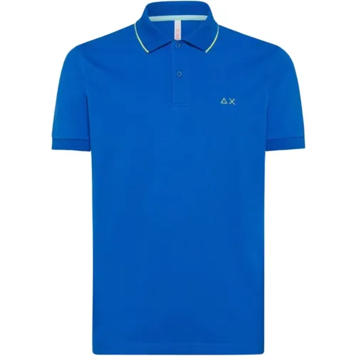 Polo Shirt mit kleinen Streifen - Sun68 - Modalova