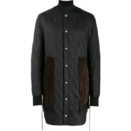 Leather Coats 904 Capospalla , male, Sizes: M - Rick Owens - Modalova