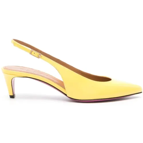 Mid Heel Slingback Strap , female, Sizes: 3 UK, 4 1/2 UK, 4 UK - Marni - Modalova