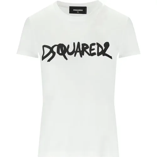 T-Shirts , Damen, Größe: M - Dsquared2 - Modalova