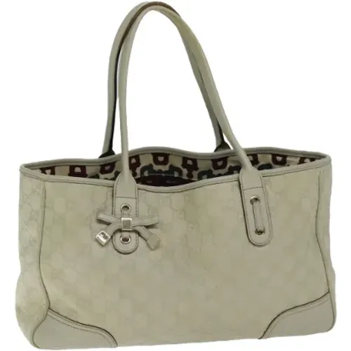 Pre-owned Canvas totes , female, Sizes: ONE SIZE - Gucci Vintage - Modalova