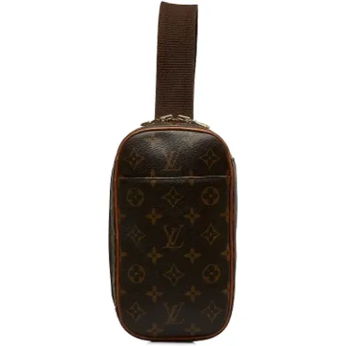 Pre-owned Leather crossbody-bags , female, Sizes: ONE SIZE - Louis Vuitton Vintage - Modalova