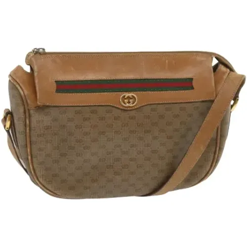 Pre-owned Canvas gucci-bags , female, Sizes: ONE SIZE - Gucci Vintage - Modalova