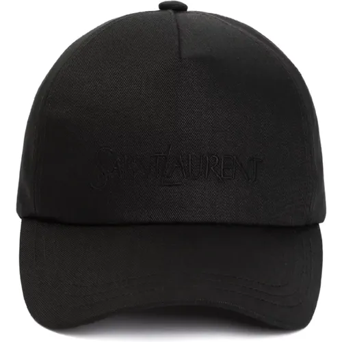 Baseball Cap Ss24 , male, Sizes: 59 CM - Saint Laurent - Modalova