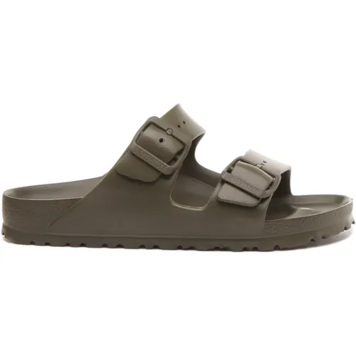 Arizona Eva Sandalen | Khaki Damen , Damen, Größe: 38 EU - Birkenstock - Modalova