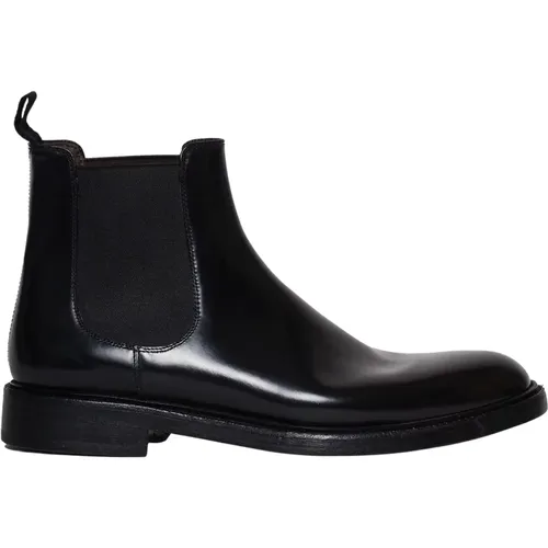 Boot with Elatics Lateral Type Chelsea , male, Sizes: 9 1/2 UK, 9 UK, 8 1/2 UK - Green George - Modalova