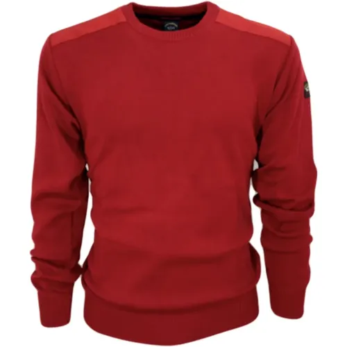 Round neck knitwear , male, Sizes: 6XL, S - PAUL & SHARK - Modalova