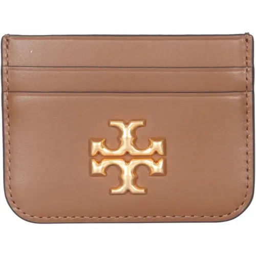 Eleanor Card Holder with Five Card Slots , female, Sizes: ONE SIZE - TORY BURCH - Modalova