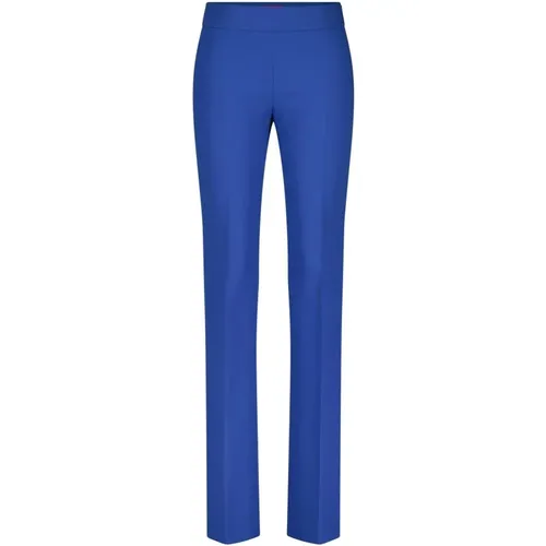 Slim-fit Trousers , female, Sizes: S, XS - Hugo Boss - Modalova