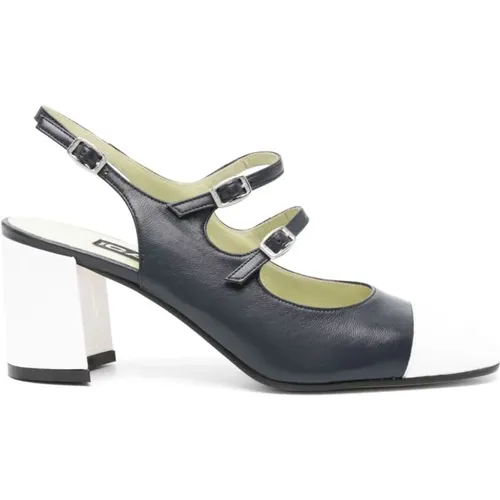 Heeled Double-Strap Shoes , female, Sizes: 4 1/2 UK - Carel - Modalova