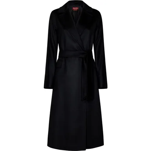 Double-Breasted Wool Coat , female, Sizes: M - Max Mara - Modalova