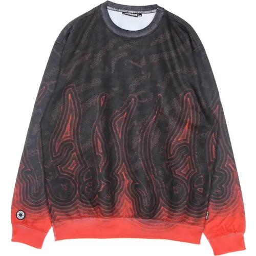 All Over Print Crewneck Sweatshirt - Octopus - Modalova