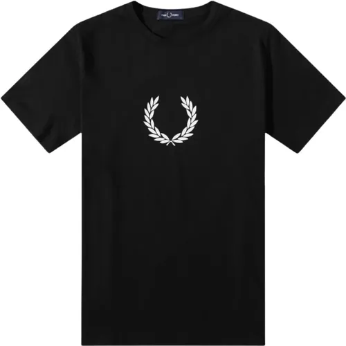 T-Shirts , Herren, Größe: S - Fred Perry - Modalova