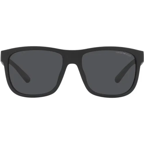EA 4182U Matte Sunglasses , male, Sizes: 57 MM - Emporio Armani - Modalova