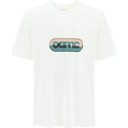 Logo Print Oversized T-Shirt Oamc - Oamc - Modalova