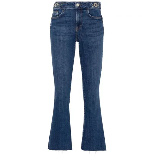 Denim Jeans Whiskering Effect , female, Sizes: W27, W28, W26 - Liu Jo - Modalova