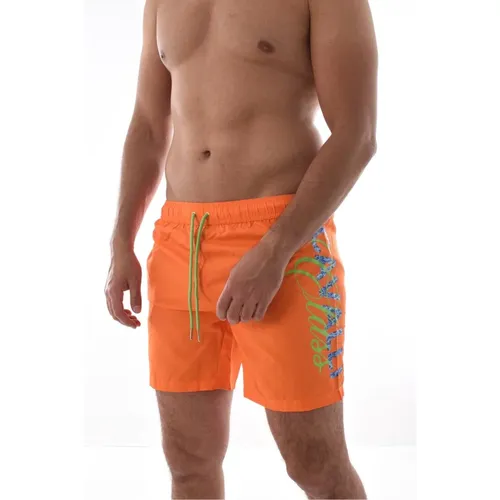 Logo Badehose , Herren, Größe: L - Cavalli Class - Modalova