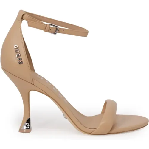 Flpkab Lea03 Womens Heeled Shoes , female, Sizes: 6 UK, 3 UK, 5 UK, 4 UK - Guess - Modalova