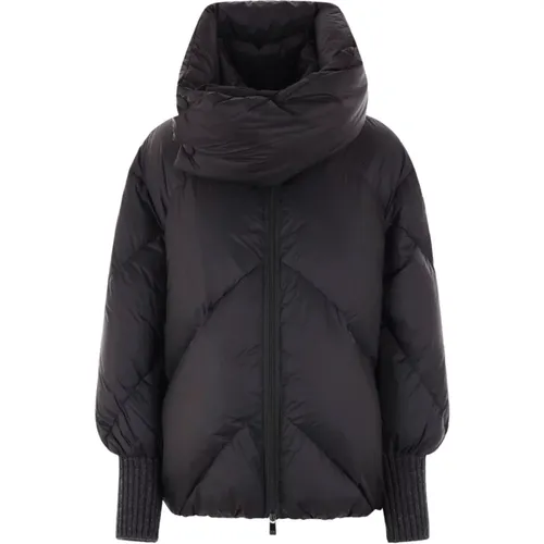 Schwarze Nylon Steppjacke , Damen, Größe: 2XL - Tatras - Modalova