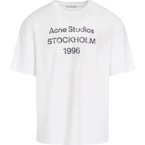 Logo T-Shirt in Dusty - Acne Studios - Modalova