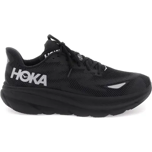 Breathable Clifton 9 Sneakers , male, Sizes: 9 UK, 7 1/2 UK, 8 1/2 UK - Hoka One One - Modalova