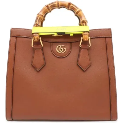 Pre-owned Leather gucci-bags , female, Sizes: ONE SIZE - Gucci Vintage - Modalova