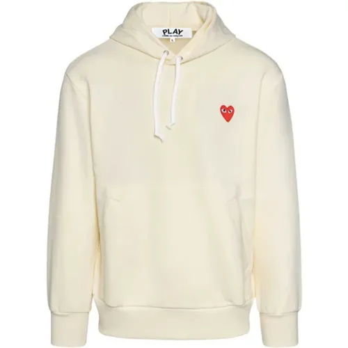 Kapuzenpullover Herz , Herren, Größe: M - Comme des Garçons Play - Modalova