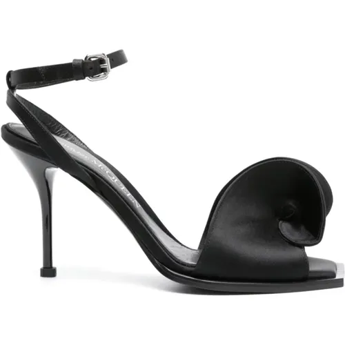 Sandals , female, Sizes: 4 UK, 5 1/2 UK, 4 1/2 UK, 7 UK, 5 UK, 3 UK - alexander mcqueen - Modalova